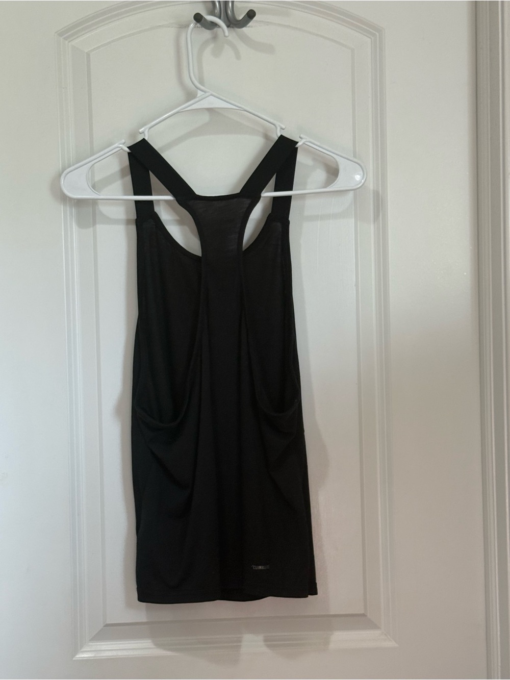 adidas Black Racerback Performance Tank - Picture 2 of 5